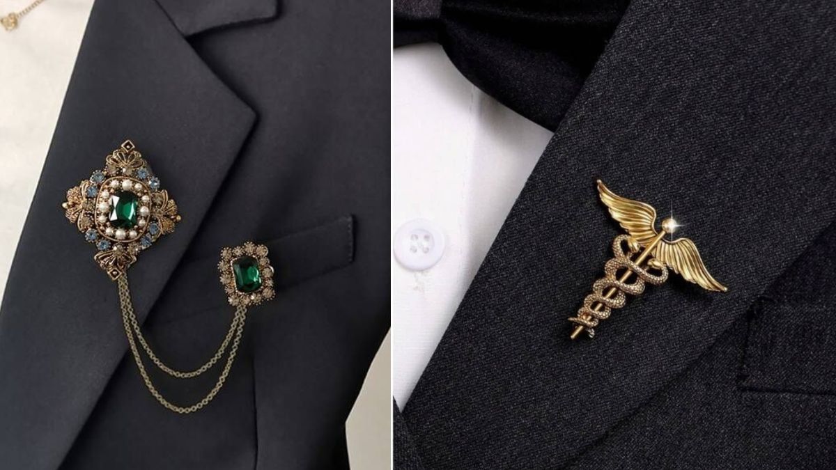 Best Brooches for Men: How to Style Them with Myntra&#039;s Accessories