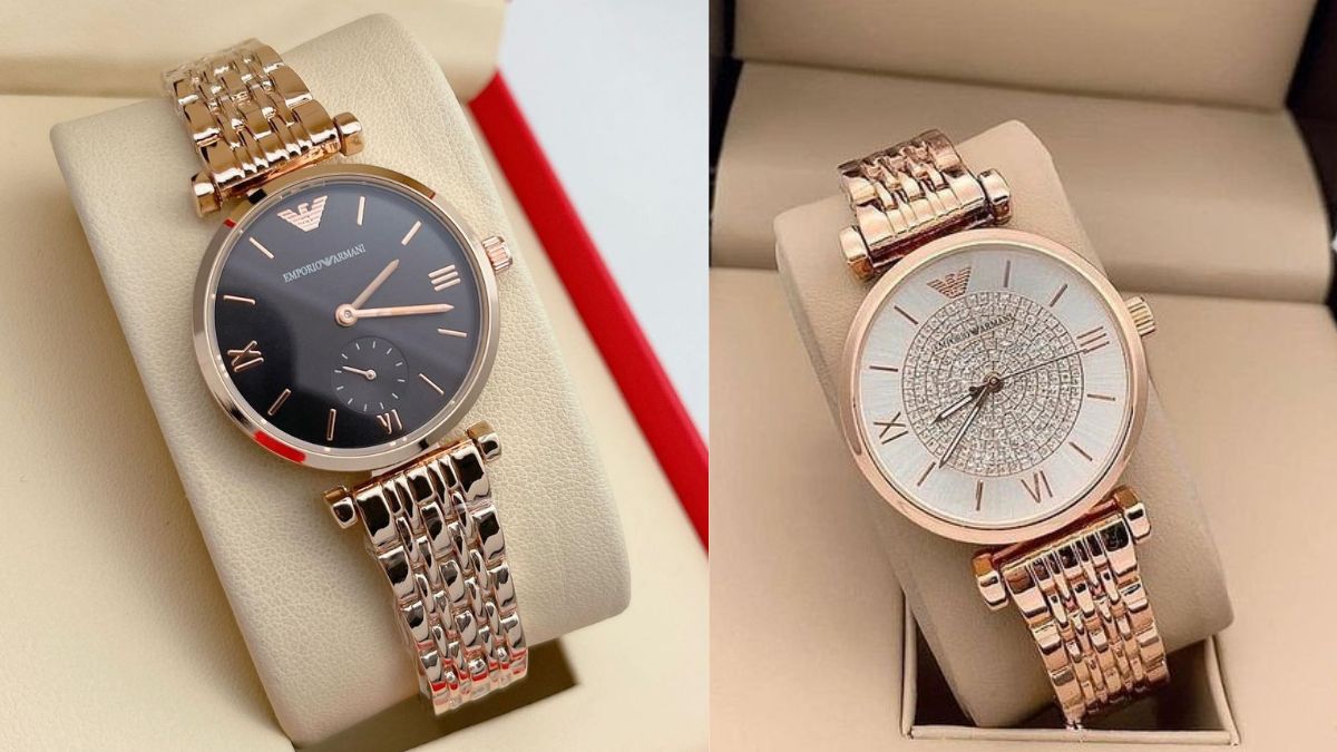 Best Emporio Armani Wristwatches For Women from Myntra