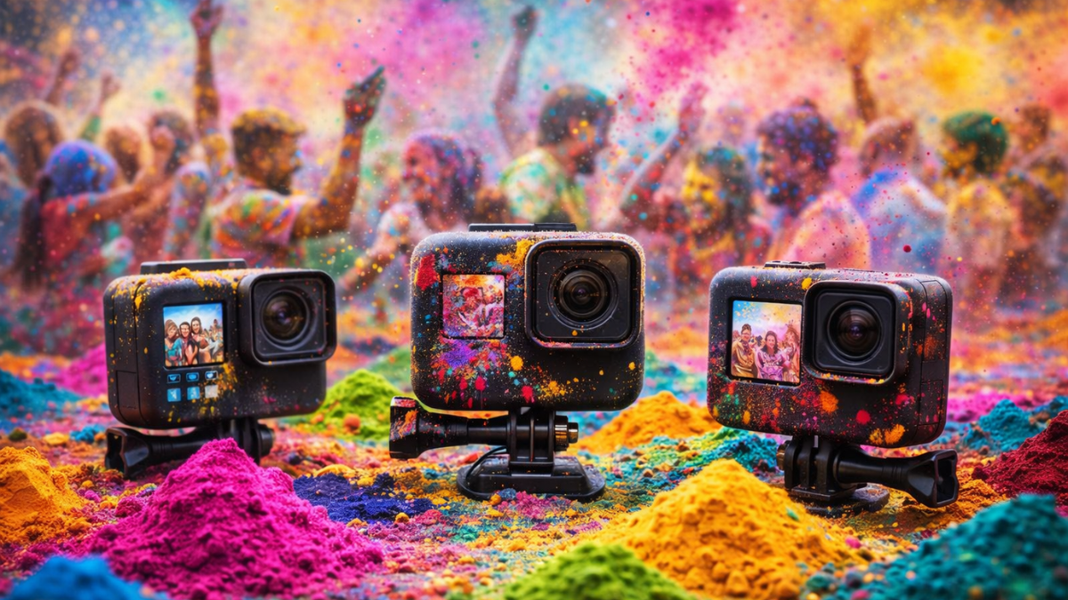 Capture the Color: Best Action Cameras for Holi 2026 Party: Best Picks