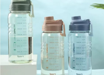 Trendy Water Bottle Set Of 3: Stay Hydrated And Get Summer Ready