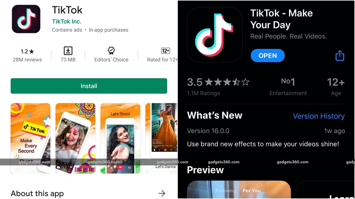 Tiktok Rating Drops To 1 2 Stars On Android Following Carryminati Roast Faizal Siddiqui Acid Attack Video Technology News