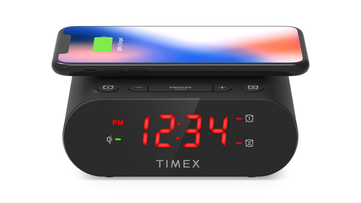 Timex Alarm Clock With Wireless Charging Spotted on Wireless Power Consortium Site