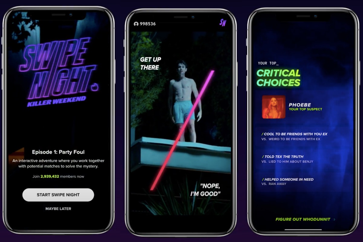Tinder Brings Second-Season of Swipe Night in 25 Countries Including India
