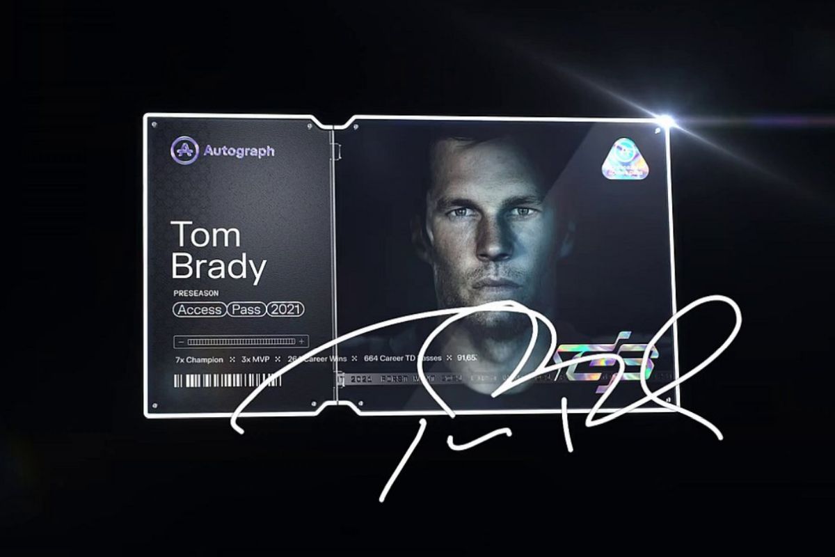 Tom Brady's NFT Platform Autograph Raises $170 Million in Fresh Capital