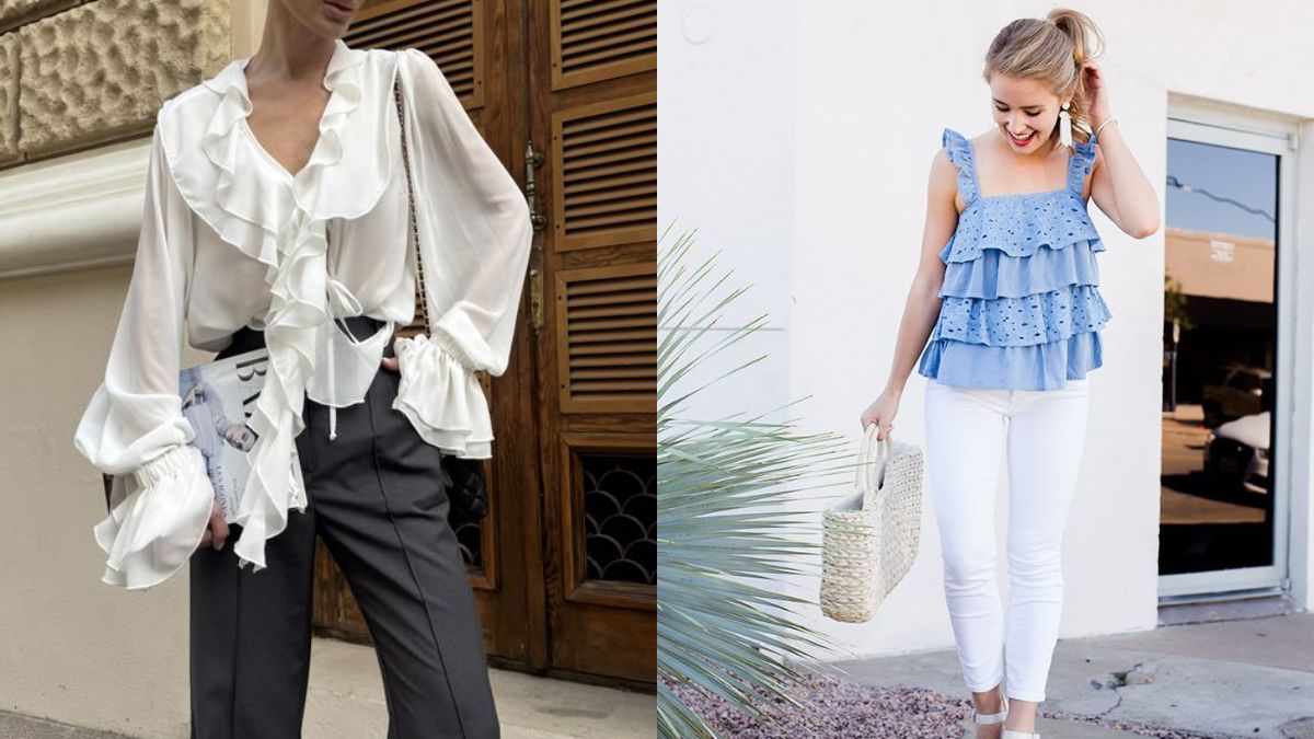 Best Ruffle Tops For Women: Trendy And Fashionable Picks