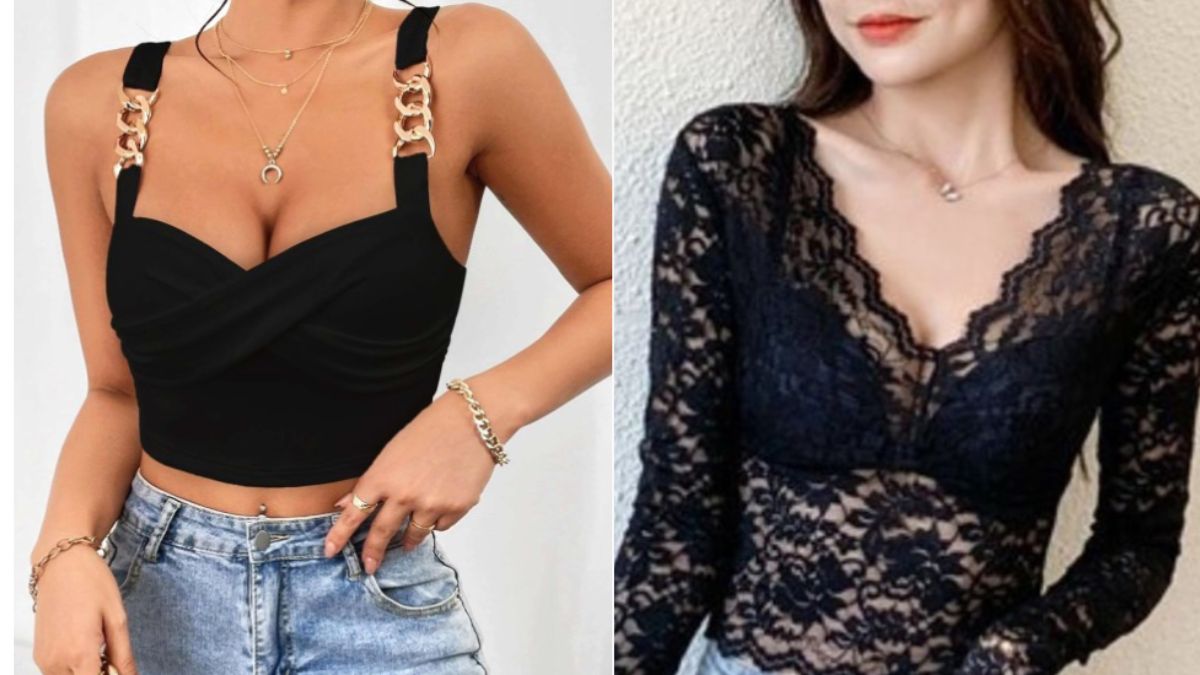 Party Wear Crop Tops At Discount During Myntra Brand Brigade Sale