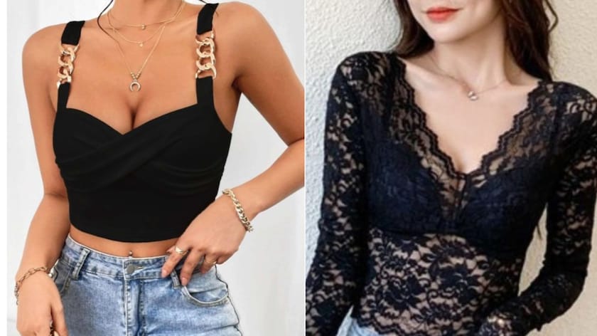 Party Wear Crop Tops At Discount During Myntra Brand Brigade Sale Party Wear Crop Tops At Discount During Myntra Brand Brigade Sale