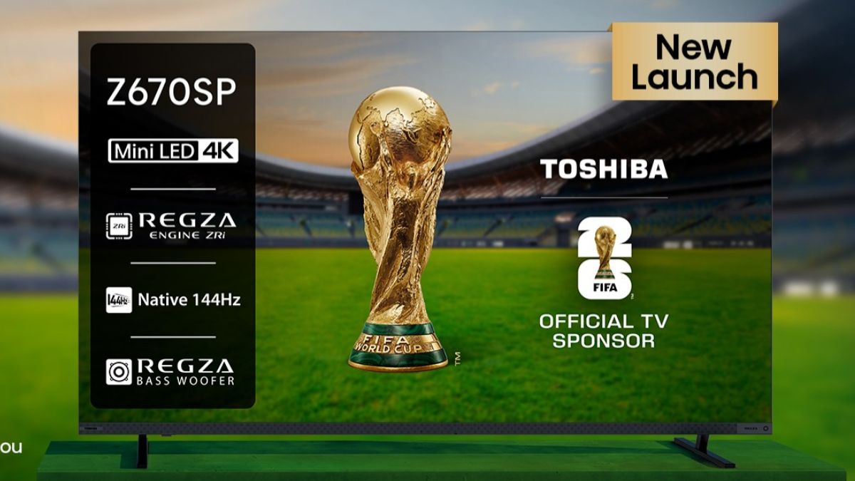 Toshiba Z670SP MiniLED TV Series Launched in India With Up to 100-Inch 144Hz Screens: Price, Specifications