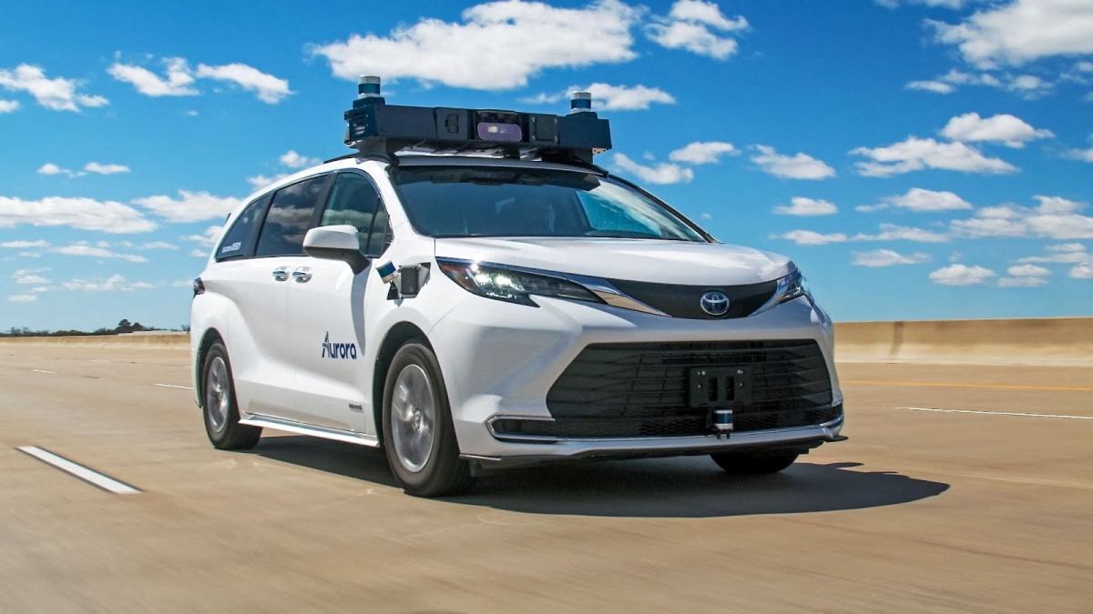 Toyota, Aurora Test-Drive Self-Driving Ride-Hailing Fleet in Texas