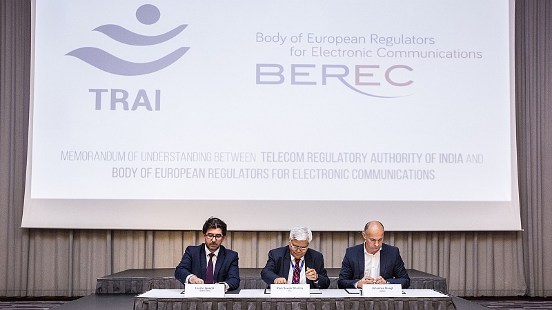 TRAI, BEREC Sign Memorandum on Preserving, Promoting Net Neutrality Rules