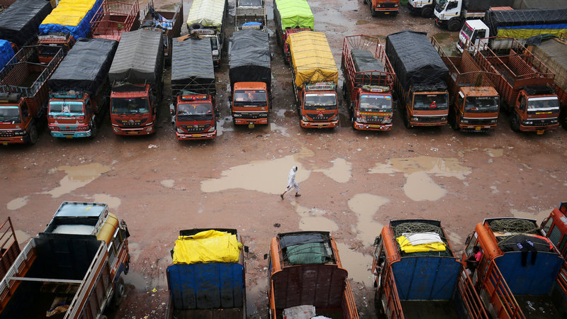 Amazon Deliveries in India Affected by Truckers' Strike
