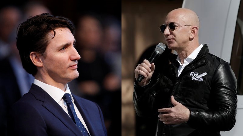 Justin Trudeau Will Meet Amazon CEO Jeff Bezos During US Visit