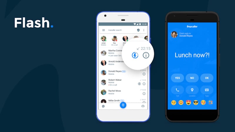 truecaller 8 flash flash