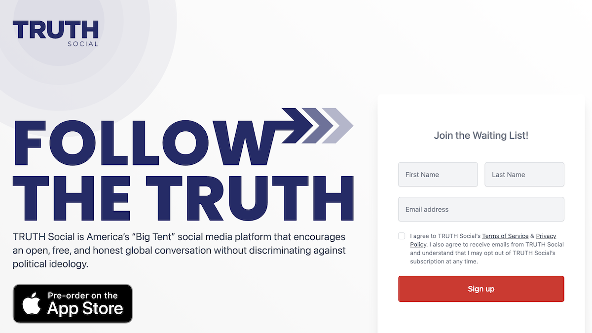 Truth Social: Donald Trump Launches His Own Social Media App to 'Stand Up to Big Tech'