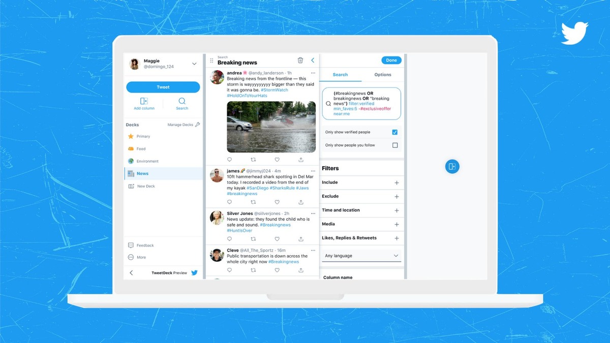 TweetDeck Getting Major Design Overhaul, Twitter Rolling Out Preview to Limited Accounts First