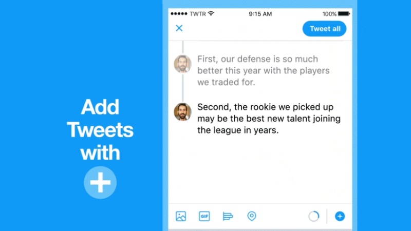 Twitter Threads Unveiled, Lets You Create Tweetstorms With Ease