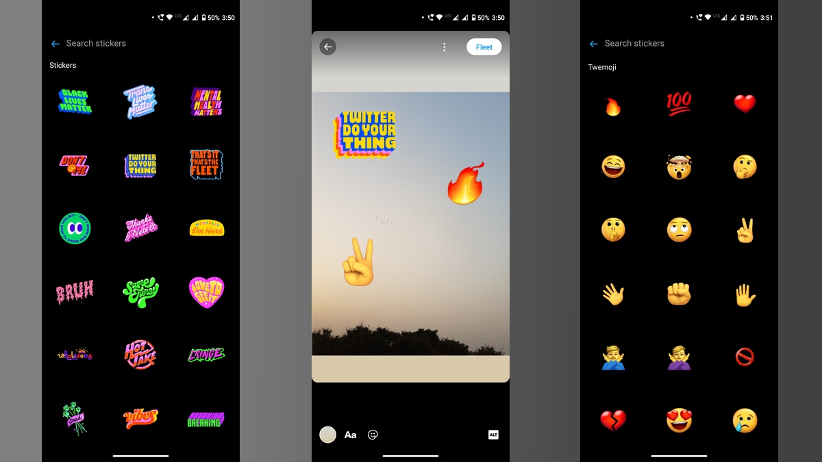 Twitter Fleets Now Lets Users Add GIFs and Twemojis