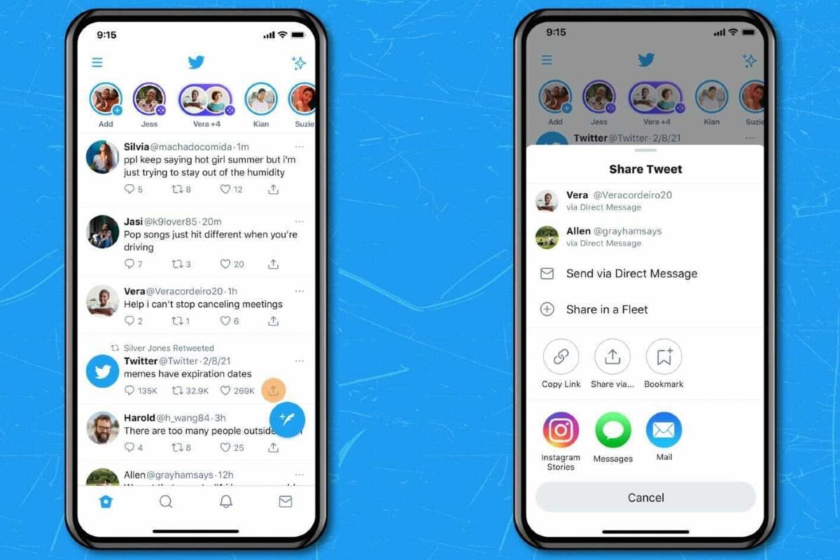 Twitter for iOS Now Allows Users to Share Their Favourite Tweets on