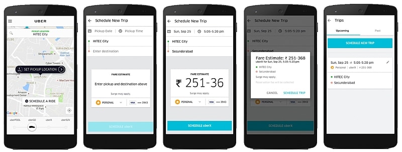 How To Book Uber Outstation In Advance - BOKCROD