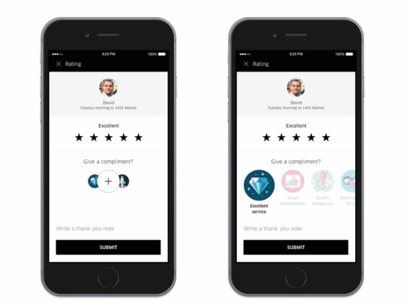 Uber Rolls Out 'Driver Compliments' Feature in India