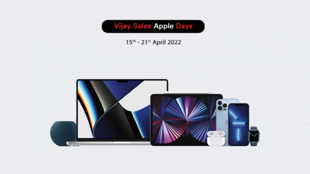 iPhone SE (2022), MacBook Air (M1), iPad (2021) Available at a Discount During Vijay Sales' Apple Days Sale