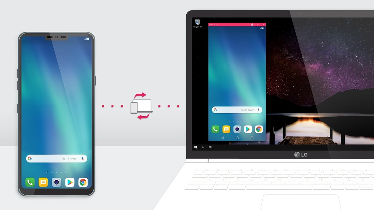 LG Releases Virtoo App on Microsoft Store That Enables Smartphone Functions on PCs