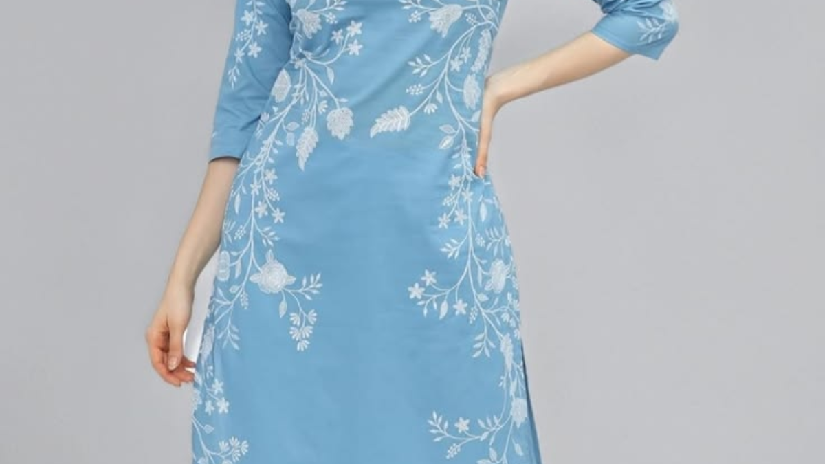 Best Vishudh Printed Straight Kurtas Under ₹499 That Keep You Cool in Humid Summers