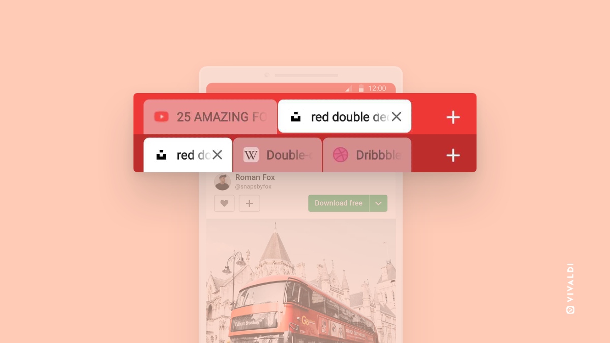 Vivaldi 5.0 for Android Introduces Two Rows of Tabs in a First for a Mobile Browser