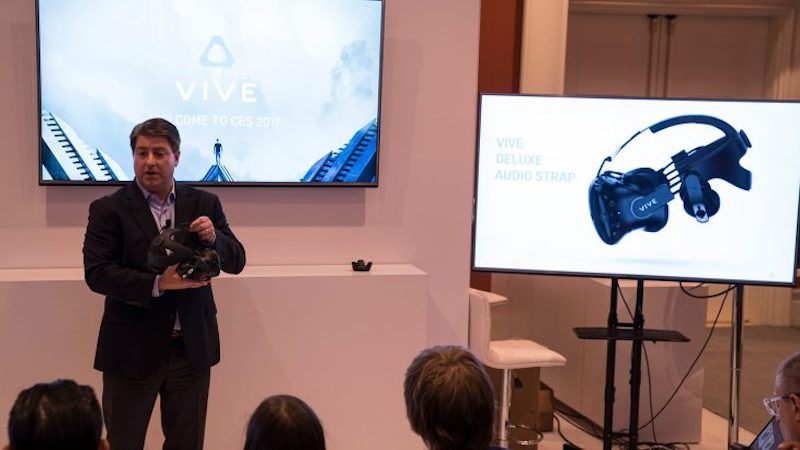 CES 2017: HTC Vive Goes Wireless; Gets New Accessories for Tracking, Integrated Audio, and a Subscription Service