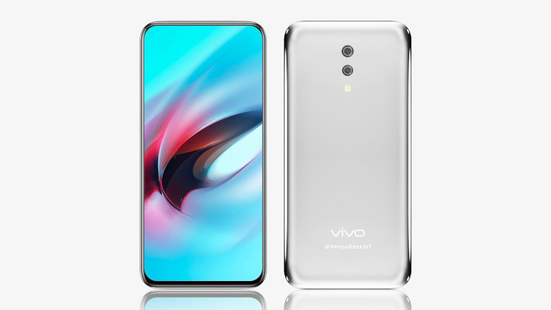 Vivo Apex 2019 Purported Renders Appear Online, Reveal Bezelless Design With Curved Back
