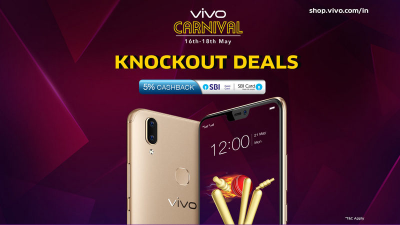 Vivo Knockout Carnival Offers Discounts and Cashbacks on Select Smartphones