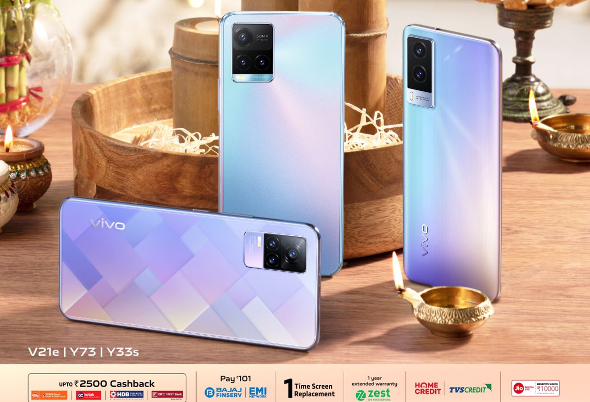 Vivo X70 Pro, Vivo V21 5G, Get Diwali-Special Deals; Bajaj Finance Customers Can Buy a Phone for Rs. 101