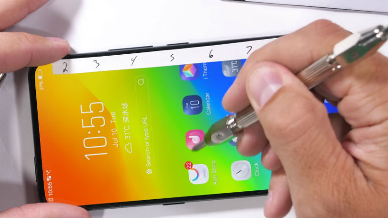 Vivo Nex S Seen Passing Bend, Burn, and Scratch Tests Ahead of India Launch