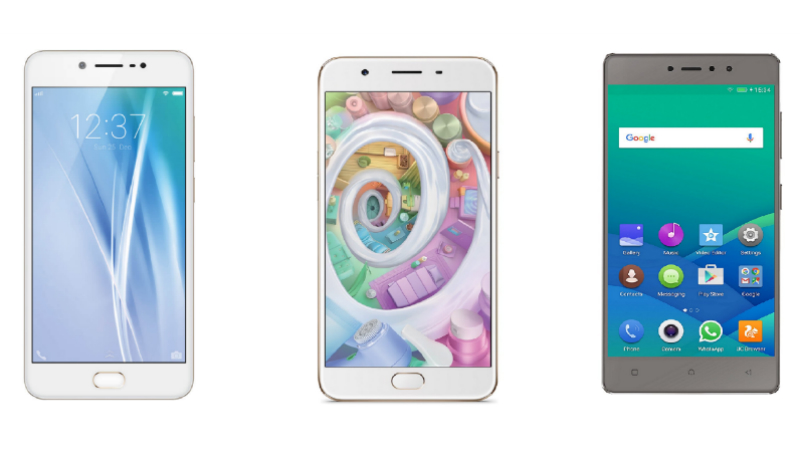 Vivo V5 vs Oppo F1s vs Gionee S6s: The Sub-Rs. 18,000 Selfie Smartphone Battle