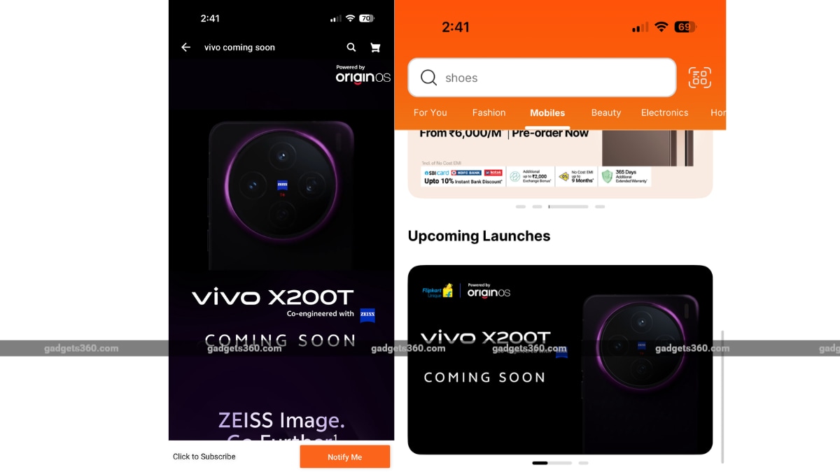 Vivo X200T is teased to carry a Zeiss-powered triple rear camera unit