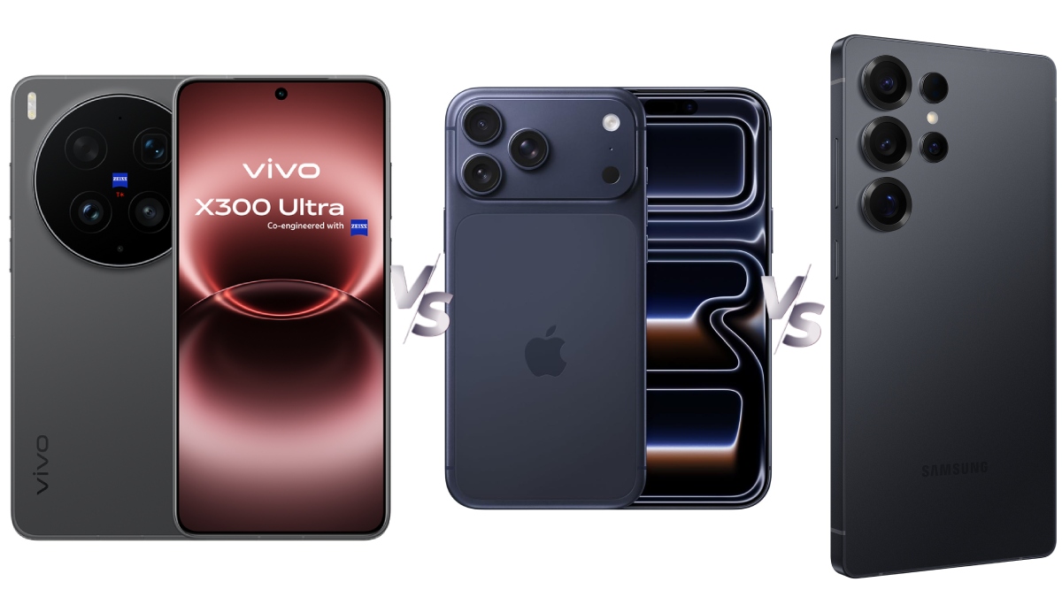 Vivo X300 Ultra vs Samsung Galaxy S25 Ultra vs iPhone 17 Pro Max: Features, Price and Specifications Compared