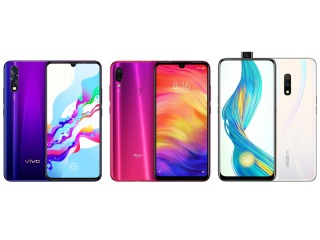 Vivo Z1x vs Redmi Note 7 Pro vs Realme X: Price in India, Specifications Compared