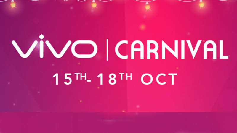 Vivo Carnival Sale Kicks Off With Deals on Vivo V9 Pro, V11 Pro, and More