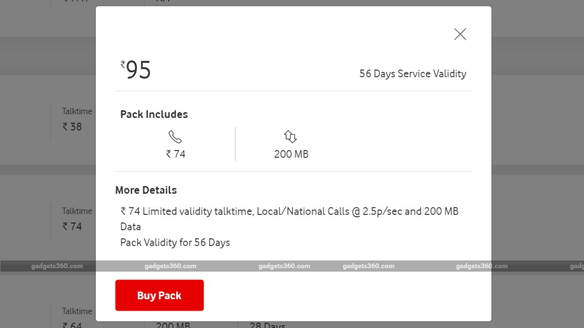 Vodafone Idea Introduces Rs. 95 AllRounder Prepaid Recharge With Validity of 56 Days