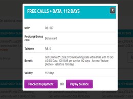 Jio, Airtel in Its Sights, Vodafone Launches Rs. 597 Recharge With 168-Day Validity Jio, Airtel in Its Sights, Vodafone Launches Rs. 597 Recharge With 168-Day Validity