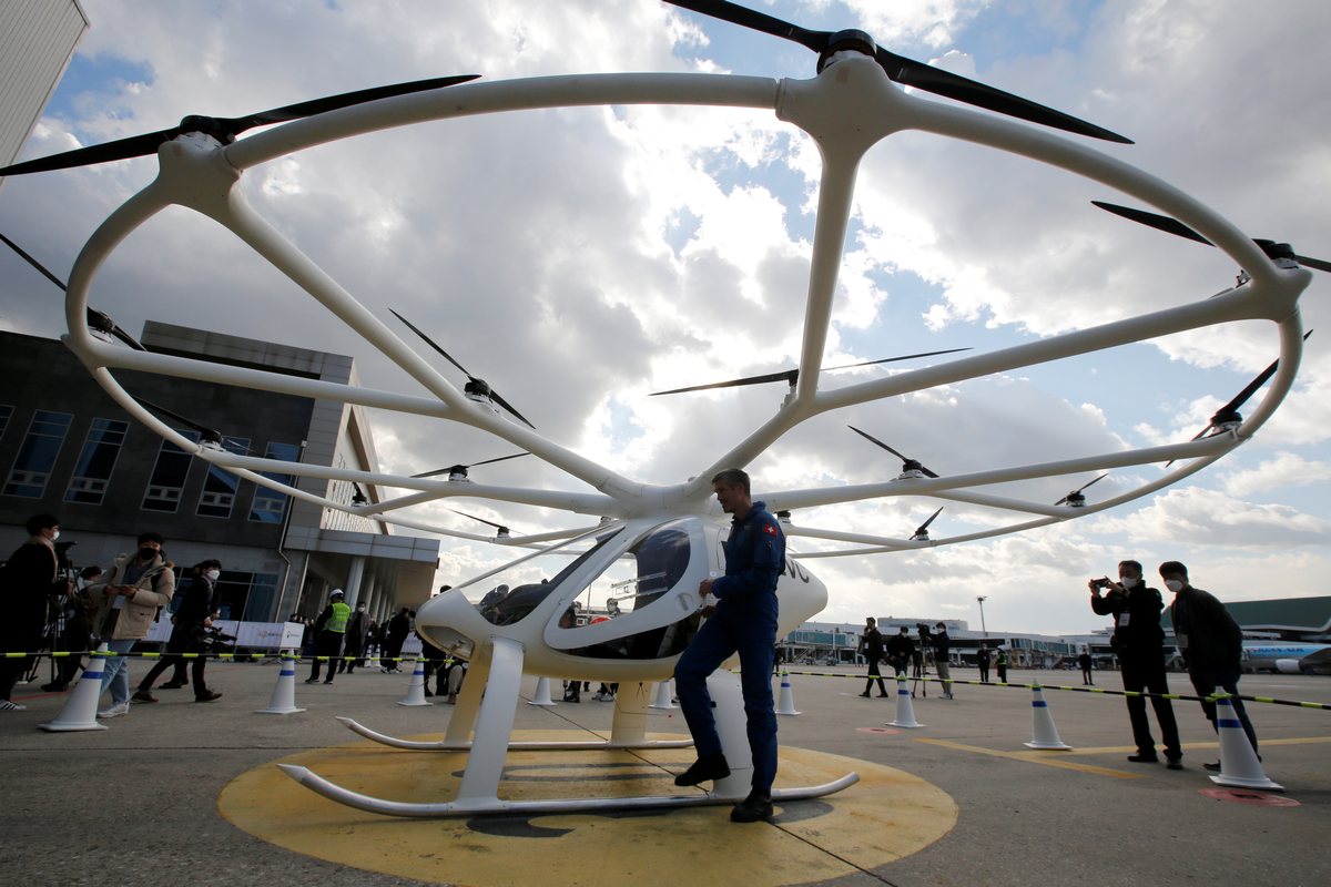 South Korea Tests System for Controlling Air Taxis, Hopes to Launch Airport Service as Soon as 2025