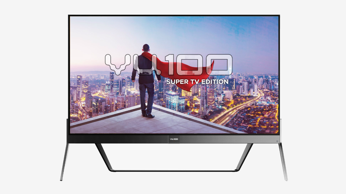 Vu 100 Super TV With 4K 100-Inch Panel, Windows 10 Support Launched in India at Rs. 8 Lakhs