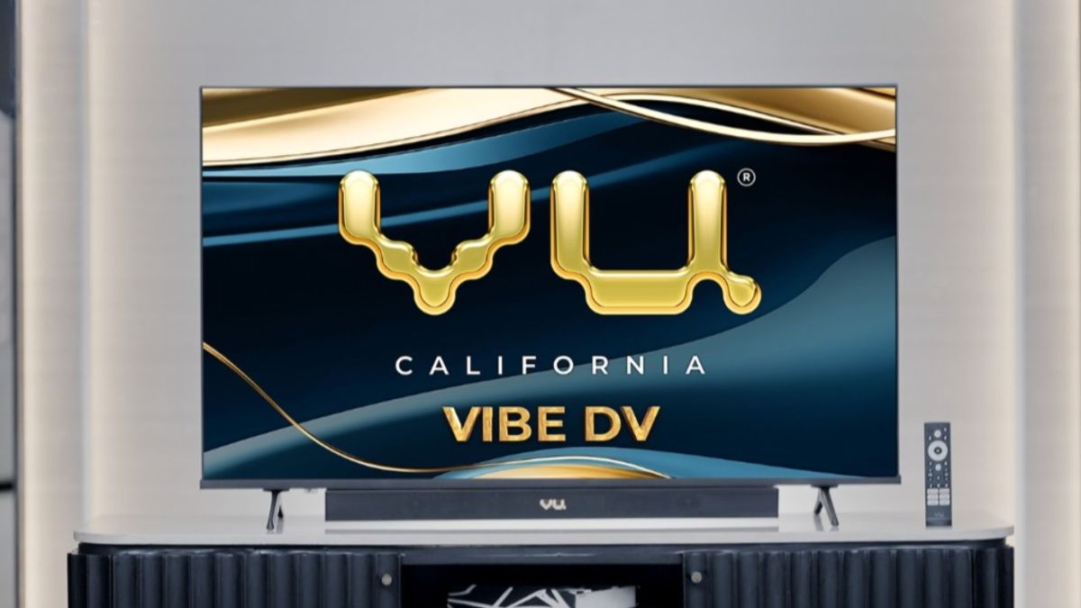 Vu Vibe DV TV With 4K QLED Screen, 88W Integrated Soundbar Launched in India: Price, Specifications
