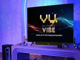 Vu Vibe QLED TV With Integrated Soundbar Launched in India: Price, Specifications Vu Vibe QLED TV With Integrated Soundbar Launched in India: Price, Specifications