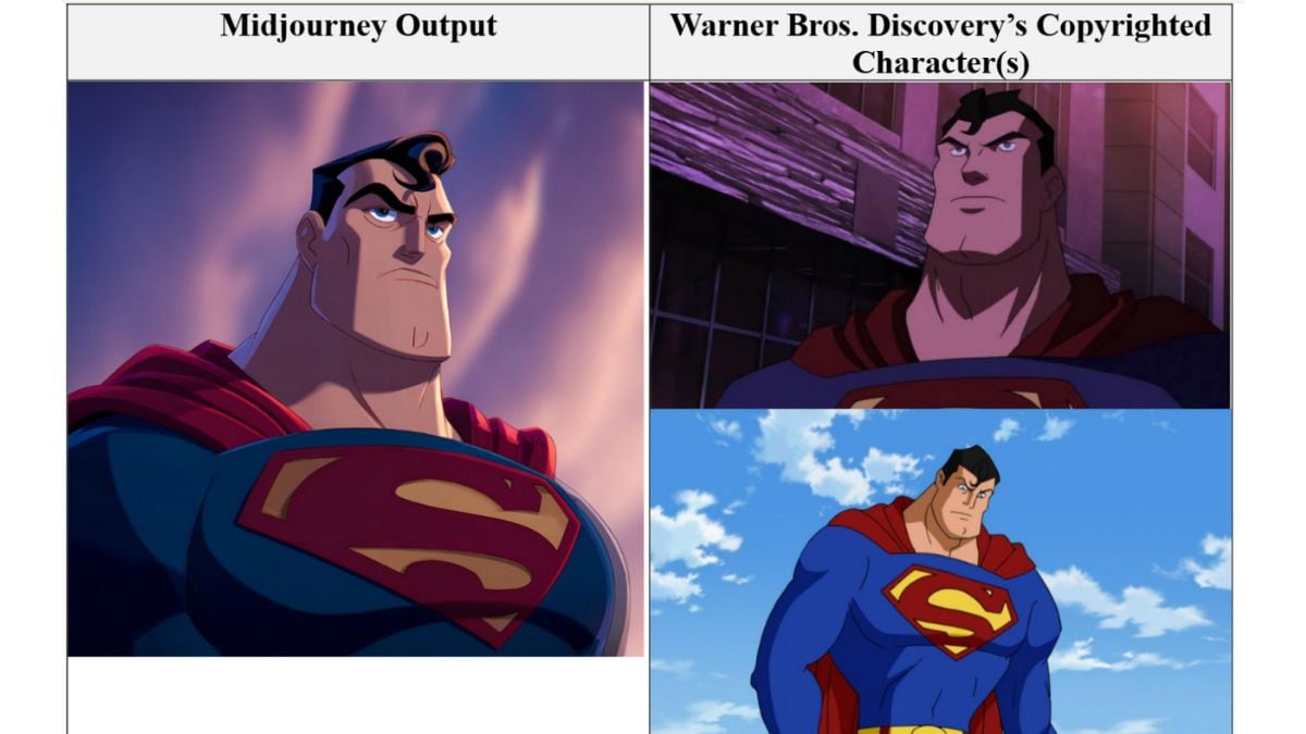 warner midjourney lawsuit1 Superman