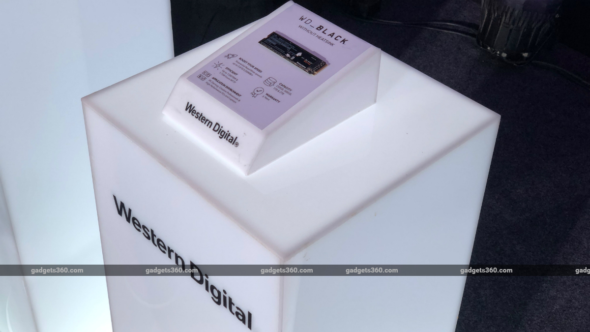 WD Black SN750 NVMe SSD With Up to 2TB Storage Option Launched in India, Aimed at Gamers