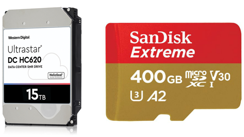 Western Digital Unveils World's First 15TB HDD, Brings 400GB SanDisk Extreme microSD Card to India