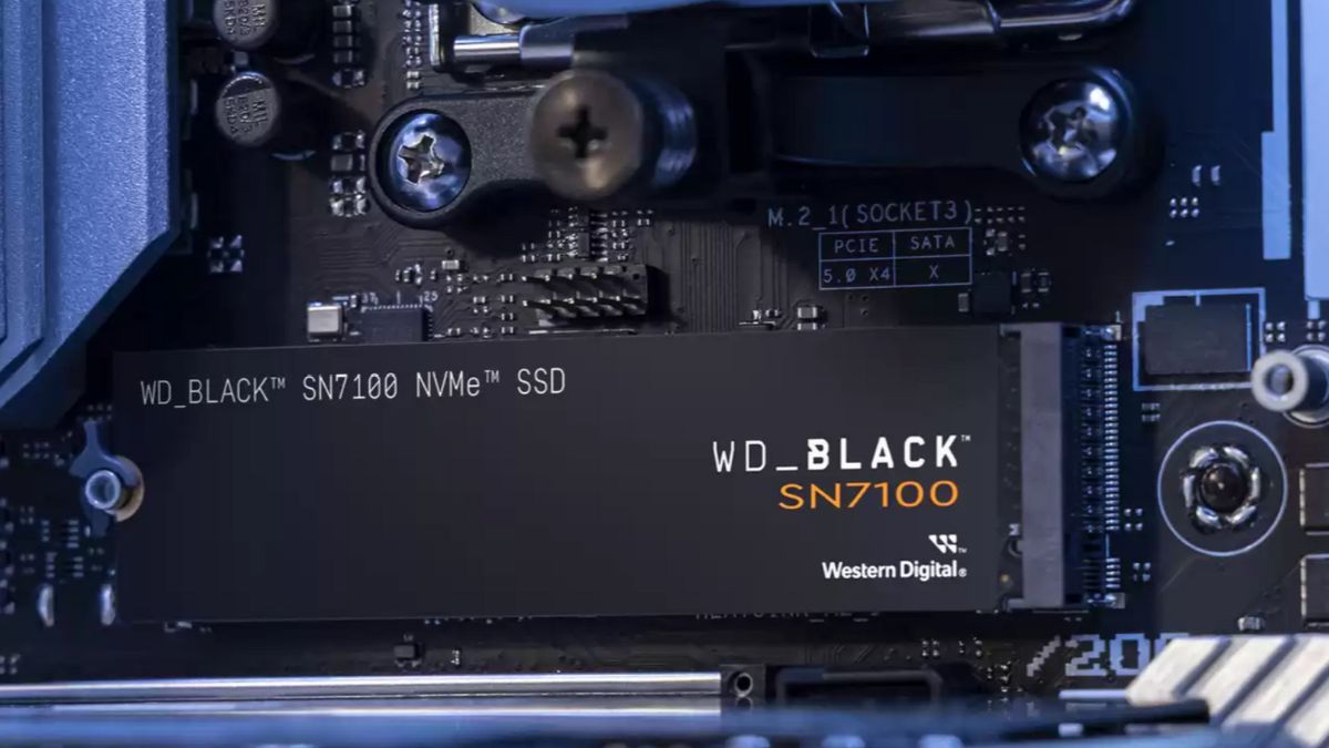 SanDisk WD Black SN7100 NVMe SSD With 7.2GBps Read Speeds Launched in India