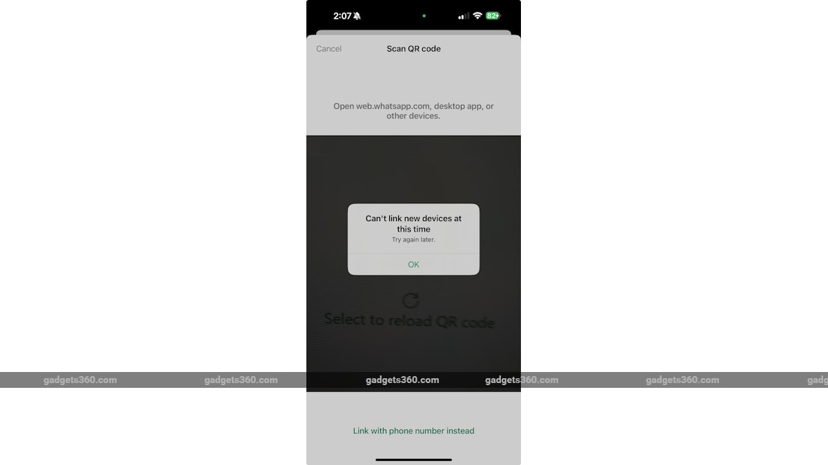whatsapp error sep 2025 whatsapp