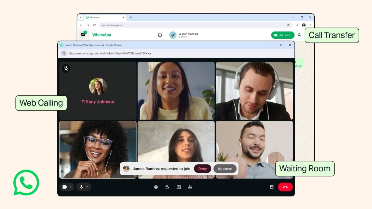 WhatsApp Web Now Supports Group Video Calls; QuickHD, Noise Suppression Features Rolling Out